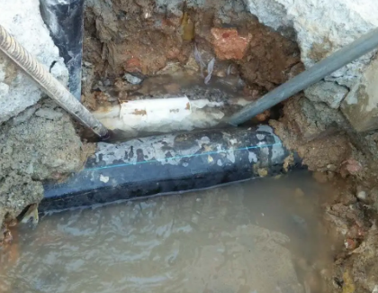 汉台测漏水之水管漏水